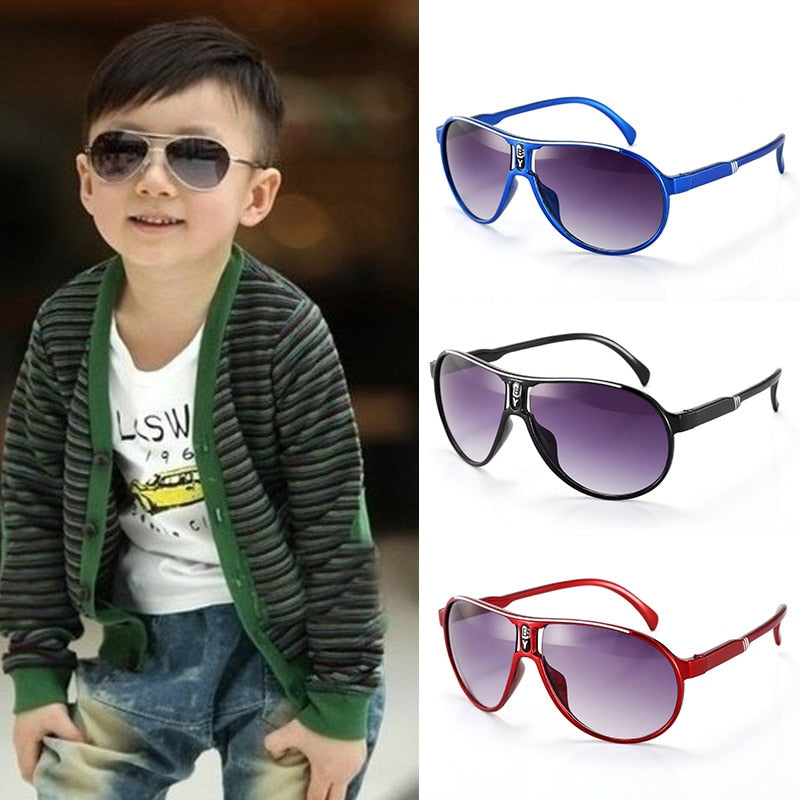 High Quality Kids Sunglasses Colorful Glasses Frame Girls/Boys Sun Glasses For Children UV400 Baby Glasses