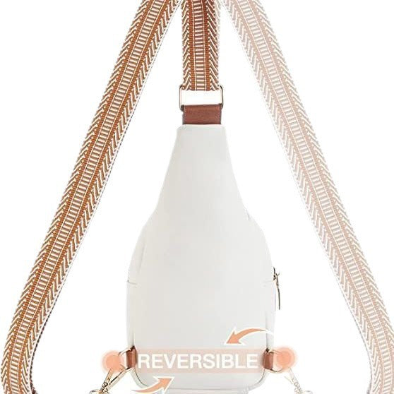 New outdoor portable women's small shoulder bag leather crossbody bag waist bag women's pu chest bag